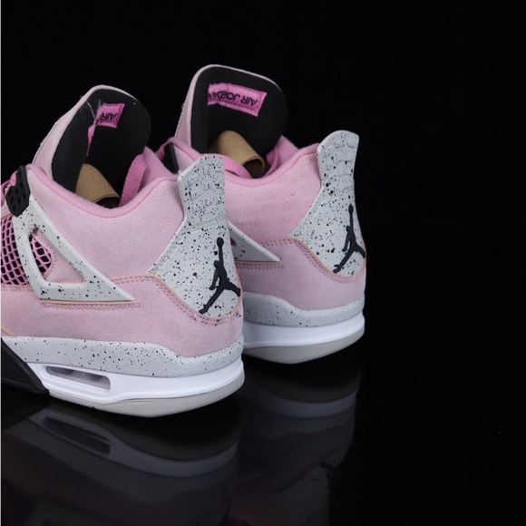 Jordan Women's Pink and Black Sneakers - Picture 6 of 9